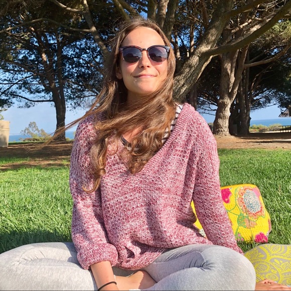 Outdoor Voices | Gray Two-Tone Full Length Legging - Picture 2 of 2